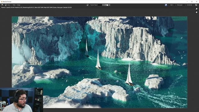Rendering GPU vs CPU | Test and Review смотреть онлайн
