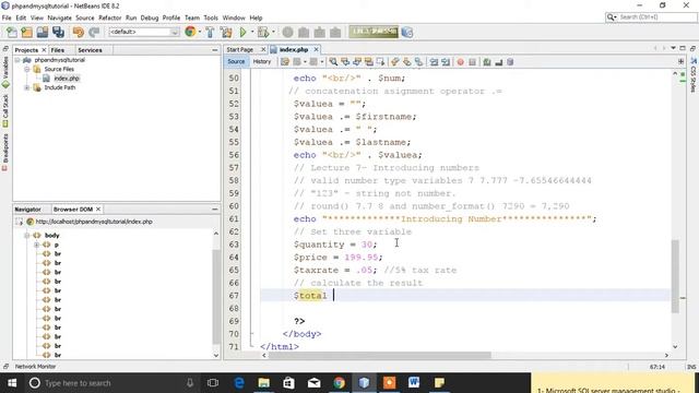 PHP and MYSQL Tutorials For Dynamic Websites - Introducing Number смотреть онлайн