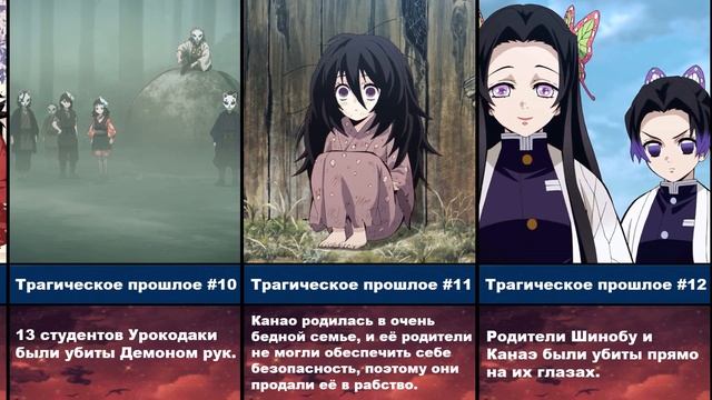 Трагическое Прошлое Персонажей Аниме Клинок Рассекающий Демонов | AniMey+ смотреть онлайн