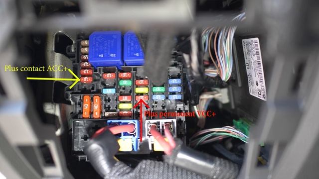 70mai Hardware Kit Installation And Connection To The Fuse Box Renault Megane 4