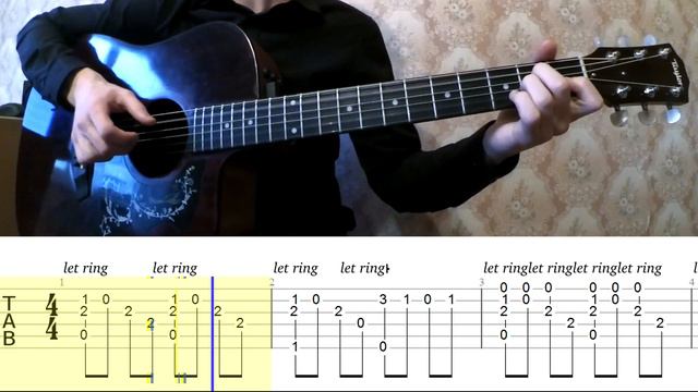 Реквием по мечте | Разбор на гитаре (Requiem For A Dream) + ТАБУЛАТУРА | Уроки гитары от PlayThis#1