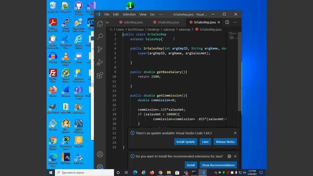 CISS226 - Java - Spring 2022 - Week 7 смотреть онлайн