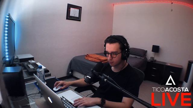 Produciendo Una Canción De Violetta Torres Parte 3| Tico Acosta LIVE смотреть онлайн