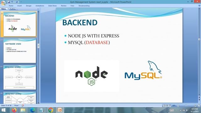 PPT - Gym Management System using React NodeJS MYSQL смотреть онлайн