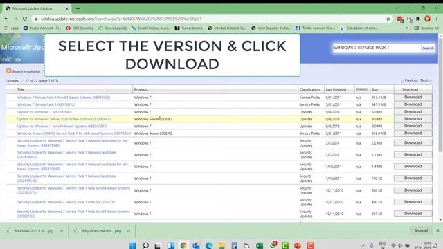 SERVICE PACK 1 FOR WINDOWS 7 AFTER END OF SUPPORT DOWNLOAD смотреть онлайн