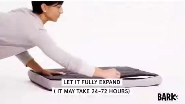 Ортопедический матрас для собаки "BARK" смотреть онлайн