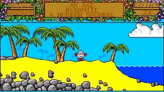 Прохождение Treasure Island Dizzy на Amiga. смотреть онлайн
