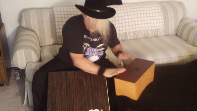 The Mysterious Percussionist- Meinl Trejon-Cajon Bongo's смотреть онлайн