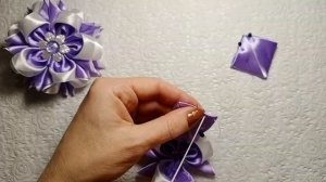 Камелия из двухцветных лепестков ? Мастер-класс