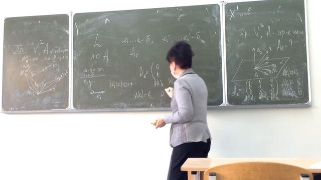 Алгебра и геометрия. Практика. Линейный оператор, занятие 1 смотреть онлайн