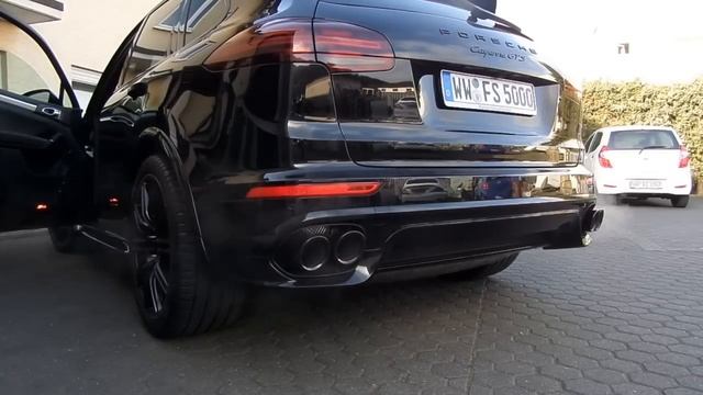 Porsche Cayenne GTS Sound Exhaust смотреть онлайн