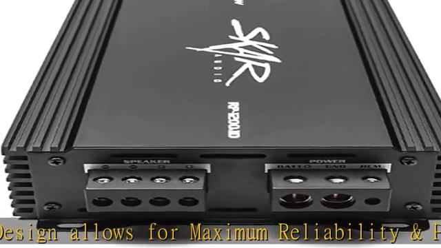 Skar Audio RP-1200.1D Monoblock Class D MOSFET Amplifier with Remote Subwoofer Level Control, 1200W смотреть онлайн