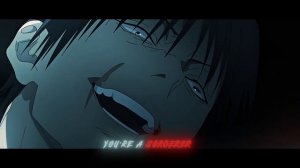 Toji Revives - Rio Rave  [Edit_AMV] 💠