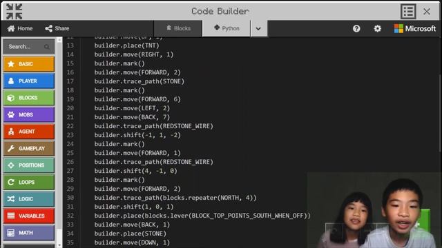 How to Code MINECRAFT: *TNT CANNON* in Minecraft: Education Edition with PYTHON смотреть онлайн