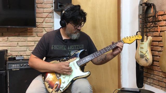 Papo do Luthier - 4 Hands Luthieria - Fender - Strat - Relic - Replica - Jair Marcone - 19.07.2019 смотреть онлайн