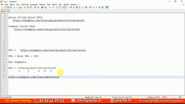 #06 CodeIgniter 4 URLs смотреть онлайн