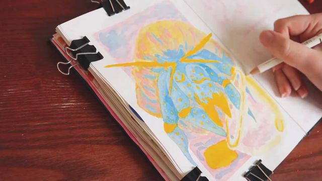 🌸 Dealing with Burnout + Overcoming Art Block 🎨 Chatty Paint with Me 🌸 смотреть онлайн