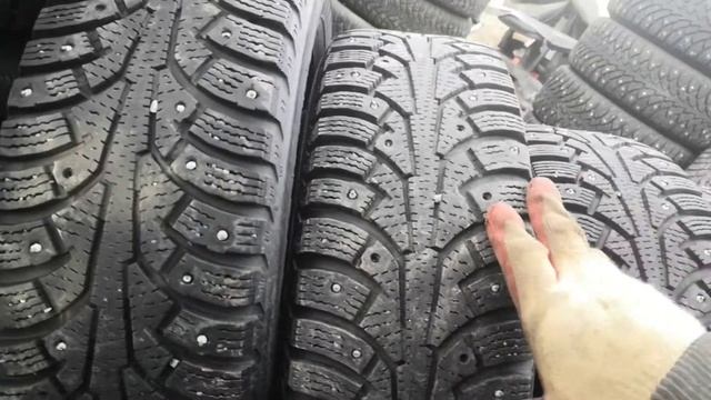 Обзор на Nokian Nordman 5 - 5 сезонов. Зашиповали ремонтным шипом.
