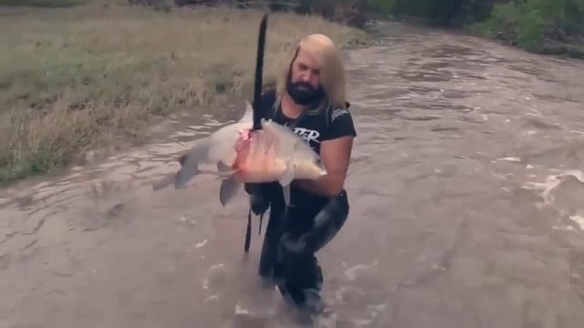 Как поймать большую рыбу? Ловля рыбы по самурайски. смотреть онлайн