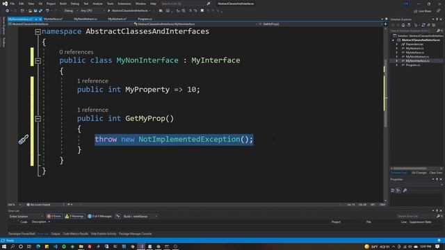 Tutorial on: Abstract Classes And Interfaces in .Net смотреть онлайн