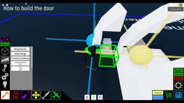 Improved *WORKING* Plane Crazy Plane Door! (tutorial) | Roblox
