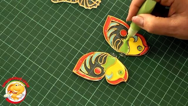 Раскрашиваем бабочек смотреть онлайн