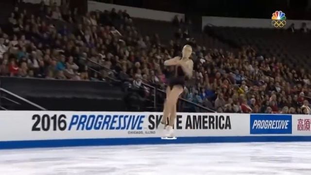 Gracie Gold - Skate America 2016 - SP (NBC) смотреть онлайн