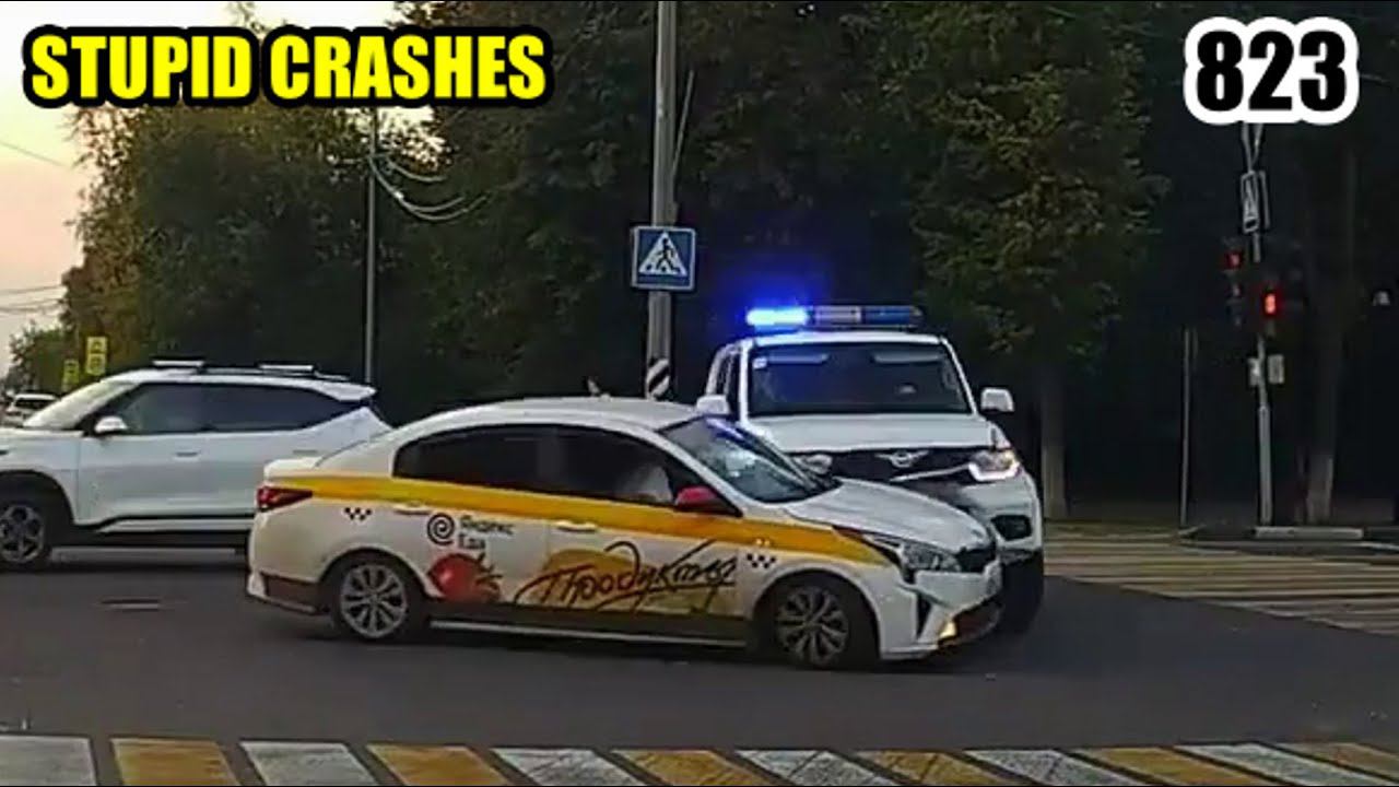 Stupid crashes 823 September 2023 car crash compilation смотреть онлайн