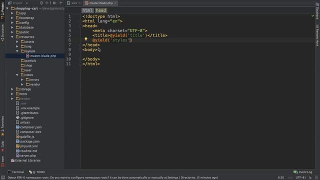 Laravel 5.2 PHP - Build a Shopping Cart - #1 Intro & Setup смотреть онлайн