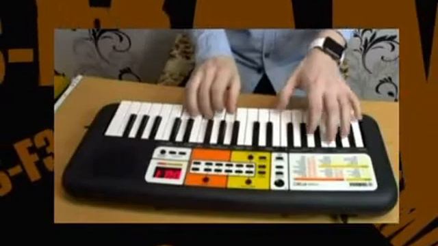 Yamaha PSS-F30 apresentando teclado infantil (introducing keyboard for children) смотреть онлайн