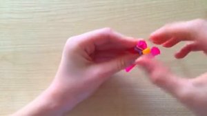 Как сплести простой БРАСЛЕТ С БУСИНКАМИ из резинок | Easy Rainbow Loom Bracelet with beads Tutorial