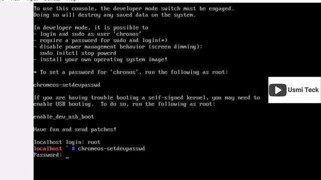 How to get the Dev. (SUDO) password for Chromebook смотреть онлайн