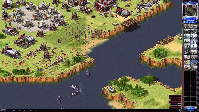 Red Alert 2 - Fast build map vs 7 Brutal Ai Soviets - Extra Hard Mod смотреть онлайн