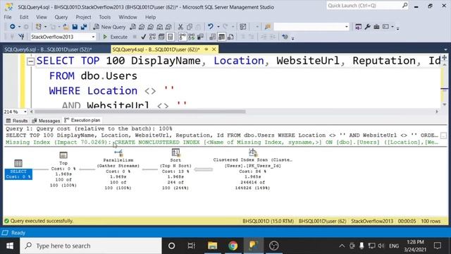 Why Missing Index Hints can't always be Trusted смотреть онлайн