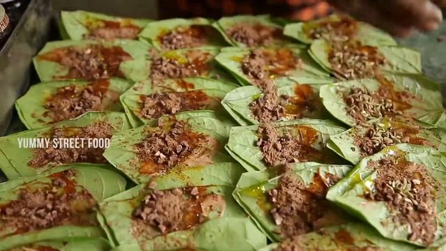 Sweet Pan & Sada Sweet Pan | Easy Way to Make Sweet Pan | Yummy Street Food смотреть онлайн
