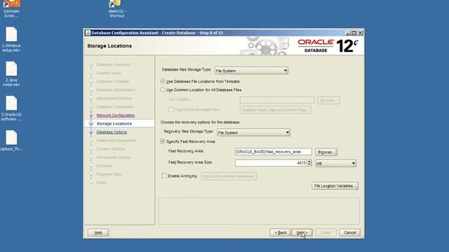 4 Oracle Database 12 c- Database Custom Configuration смотреть онлайн