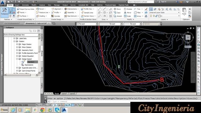CIVIL 3D 2014 CARRETERAS (3/15): Alineamiento 3/3 смотреть онлайн