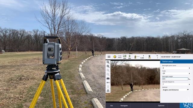 GPS Search for surveying with a Trimble Robotic Total Station смотреть онлайн