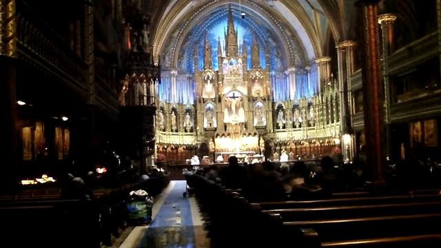 Exlusive video Basilique Notre-Dame de Montréal смотреть онлайн