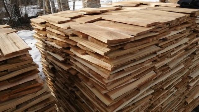 Колотый шиндель, дранка. смотреть онлайн