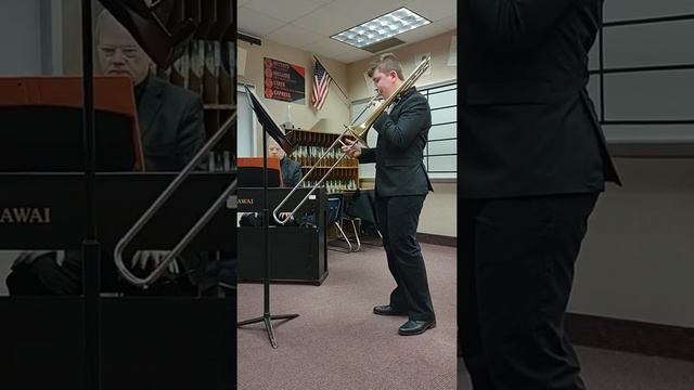 Rimsky-Korsakov Trombone Concerto performed by Ben Ward (State Solo and Ensemble) смотреть онлайн
