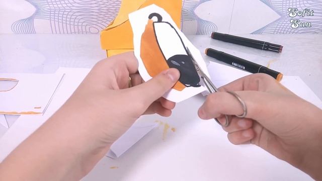 Египетская кошка из бумаги как в Тик Ток. DIY Sofit Sun смотреть онлайн