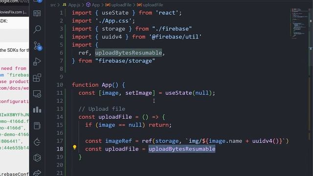Firebase In React | Upload Images | Files | Firebase V9 File Upload Tutorial | Krishnendu Roy смотреть онлайн