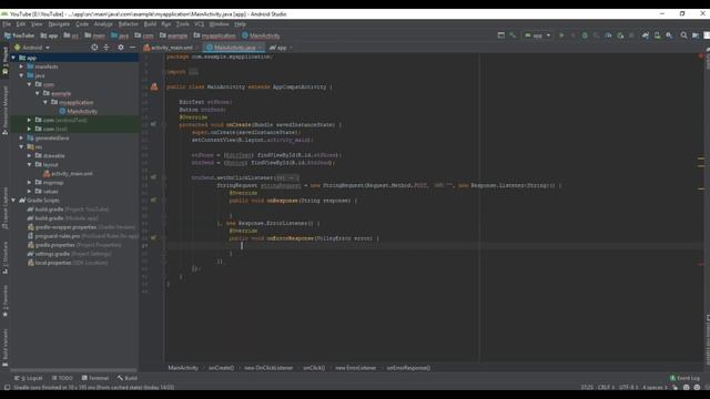 Клиент сервер в Android Studio. Java + PHP + MySQL смотреть онлайн