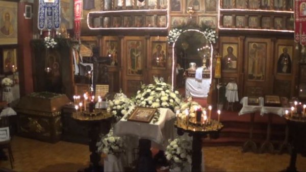 ПАСХА в Храме Преп Сергия Радонежского Чудотворца/ PASCHA at the St. Sergius of Radonezh Church