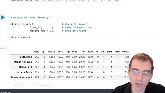How To Add a Column to a Data Frame in Pandas (Python) смотреть онлайн