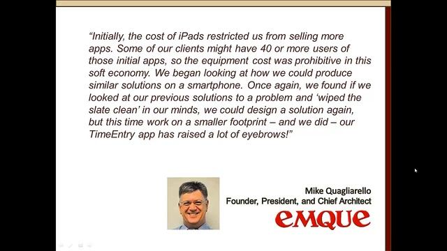 Java Break - Customer Success with BBx, On Cue with BUI Apps, EMQUE Consultants смотреть онлайн