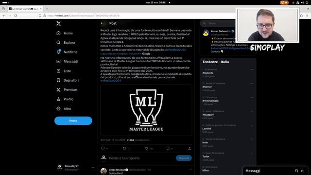 EFOOTBALL 2024 - LA MASTER LEAGUE È PRONTA ED ARRIVERÀ IN QUESTO PERIODO ?