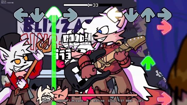 FNF Blizzard Sing-Along - Wirgin Rage (FC) смотреть онлайн
