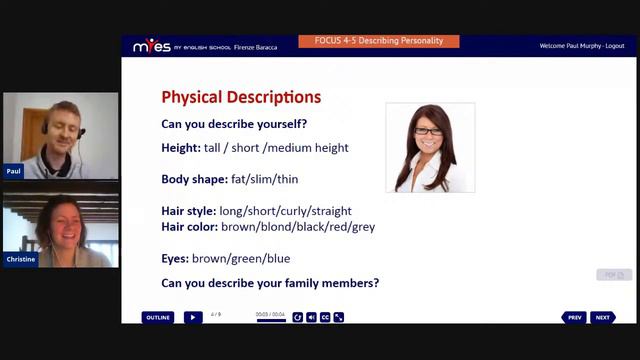 Myes 4-5 Describing Personality смотреть онлайн